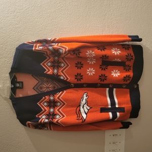 1960s Styled NFL Team Apparel Sweater Denver Broncos